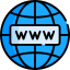 Ícone da Word Wide WEB (WWW)